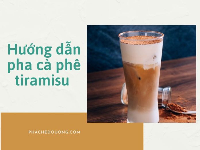 Cà phê tiramisu