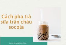 2 Cách pha trà sữa trân châu socola đơn giản dễ làm nhất cách pha trà sữa trân châu socola