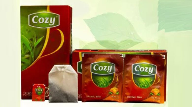 Cách pha trà sữa socola với trà túi lọc Cozy