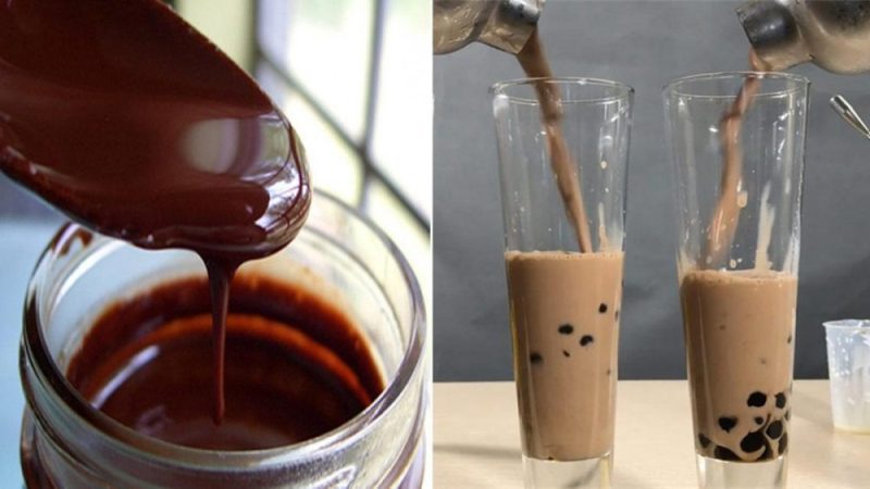 cách nấu trà sữa socola đơn giản nhất