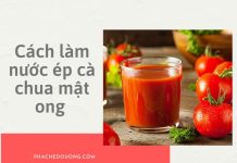 Cách làm nước ép cà chua mật ong giúp ngủ ngon và đẹp da hơn Nước ép cà chua mật ong